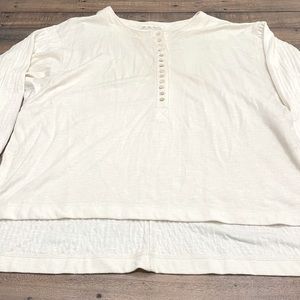 🖤Anthropologie | Oversized Cream Tunic!